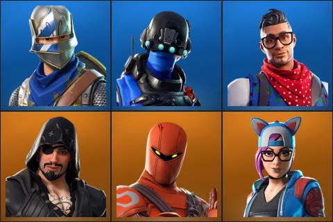 Blue Squire, Carbon Commando, Prodigy, Blackheart, Hybrid, Lynx