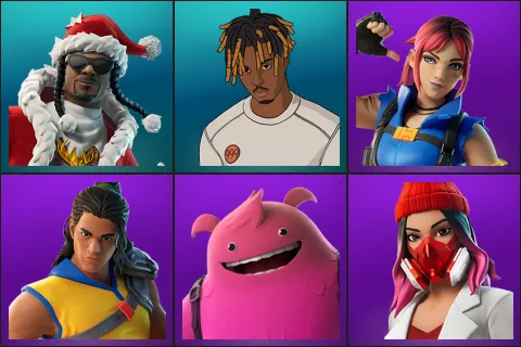 Santa Dogg, Slayer Juice WRLD, Explorer Emilie, Trailblazer Tai, Yeddy, Yulejacket