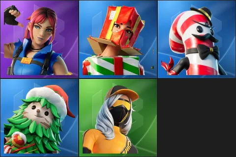 Explorer Emilie, Holiday Boxy, Mr. Dappermint, Winterfest Bushranger, Runway Racer