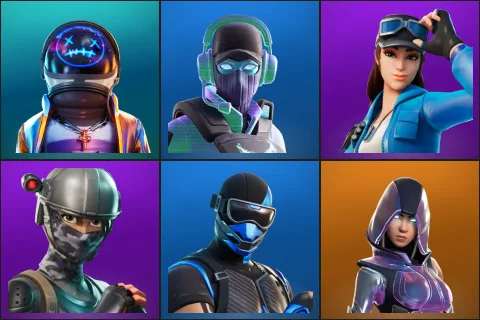 Astro Jack, Breakpoint, Cloud Striker, Elite Agent, Fixer, Glow