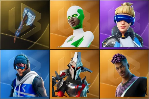 Leviathan Axe, Backlash, Neo Versa, Point Patroller, Eternal Knight, Fade