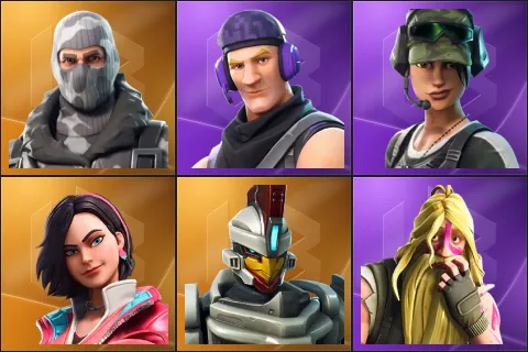 Havoc, Sub Commander, Trailblazer, Rox, Sentinel, Bunker Jonesy