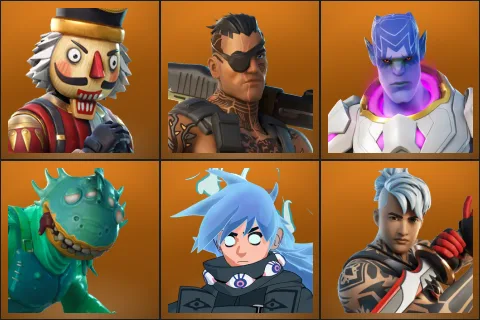 Crackshot, Joey, Kymera, Moisty Merman, Nezumi, Ronin