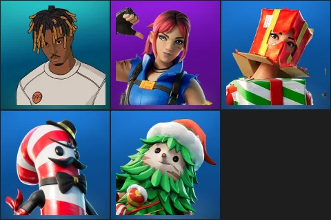 Slayer Juice WRLD, Explorer Emilie, Holiday Boxy, Mr. Dappermint, Winterfest Bushranger