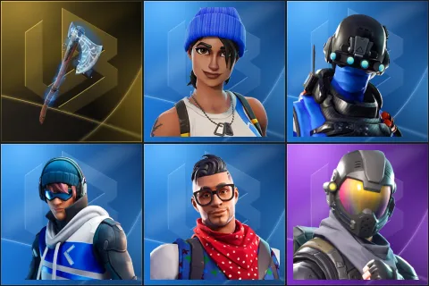 Leviathan Axe, Blue Team Leader, Carbon Commando, Point Patroller, Prodigy, Rogue Agent