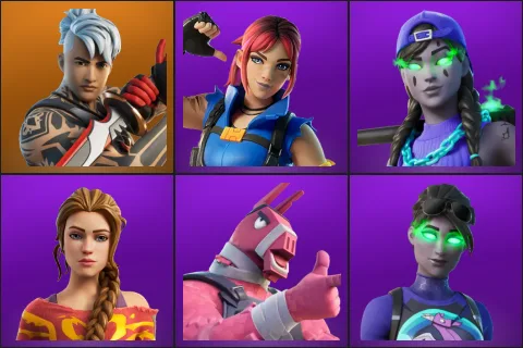 Ronin, Explorer Emilie, Fresh Aura, Haven, Lt. John Llama, Minty Bomber
