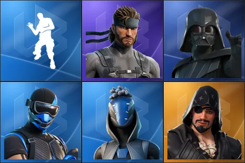 Laugh It Up, Solid Snake, Darth Vader, Fixer, Sultura, Blackheart