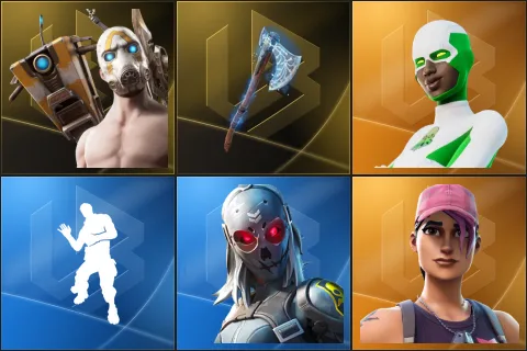 Psycho Bandit, Leviathan Axe, Backlash, Laugh It Up, Zadie, Rose Team Leader