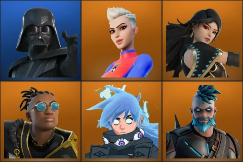 Darth Vader, Dynamo Dancer, Era, Malik, Nezumi, Omegarok