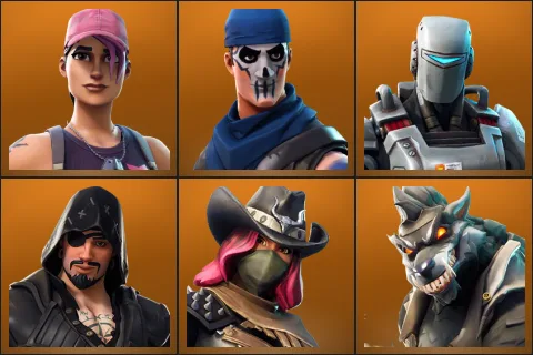 Rose Team Leader, Warpaint, A.I.M., Blackheart, Calamity, Dire