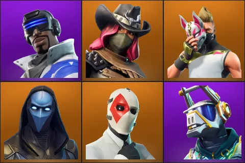 Blue Striker, Calamity, Drift, Omen, Wild Card, DJ Yonder