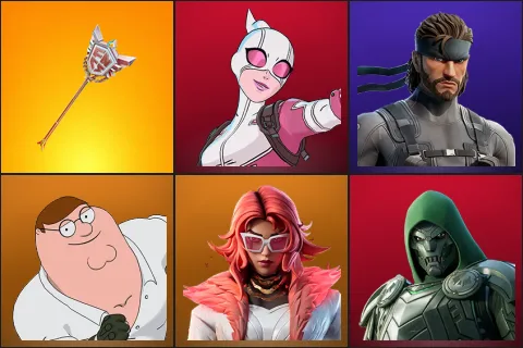 The Axe of Champions 2.0, Gwenpool, Solid Snake, Peter Griffin, Valeria, Doom