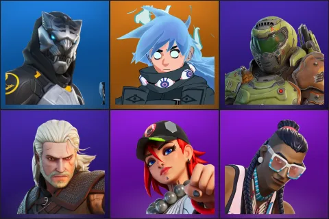 Huntmaster Saber, Nezumi, Doom Slayer, Geralt of Rivia, Dusty, Massai