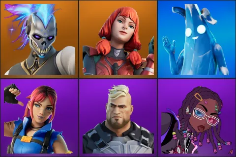 Renzo the Destroyer, The Imagined, Polar Peely, Explorer Emilie, Gunnar, Imani