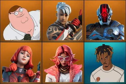 Peter Griffin, Ronin, The Foundation, The Imagined, Valeria, Slayer Juice WRLD