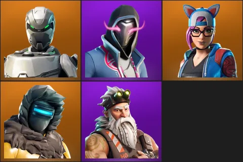 Eon, Xander, Lynx, Zenith, Sgt. Winter