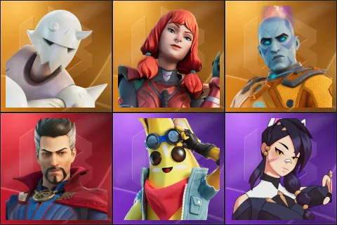 Snap, The Imagined, The Origin, Doctor Strange, Adventure Peely, Erisa