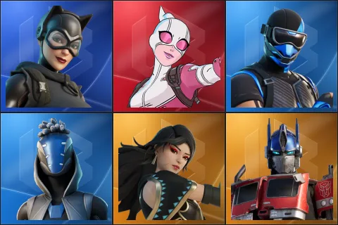 Catwoman Zero, Gwenpool, Fixer, Sultura, Era, Optimus Prime