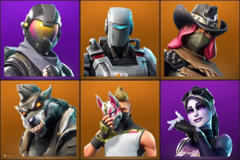 Rogue Agent, A.I.M., Calamity, Dire, Drift, Dark Bomber