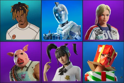 Slayer Juice WRLD, Glacial Dummy, Dueling Dragons Jackie, Pig the Butcher, Yuki Yubari, Holiday Boxy