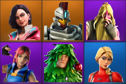 Rox, Sentinel, Bunker Jonesy, Explorer Emilie, Lt. Evergreen, Laguna