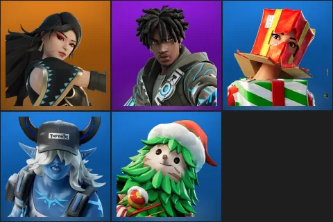 Era, Trace, Holiday Boxy, Underworld Desdemona, Winterfest Bushranger