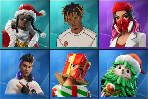 Santa Dogg, Slayer Juice WRLD, Yulejacket, Chord Kahele, Holiday Boxy, Winterfest Bushranger