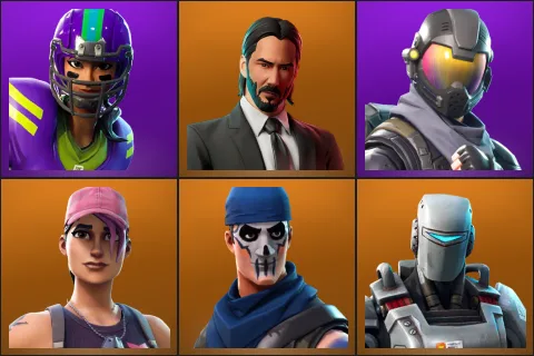 Blitz, John Wick, Rogue Agent, Rose Team Leader, Warpaint, A.I.M.