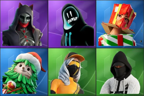 Felina, Grimey, Holiday Boxy, Winterfest Bushranger, Runway Racer, Stash'd