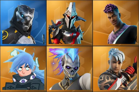 Huntmaster Saber, Eternal Knight, Fade, Nezumi, Renzo the Destroyer, Ronin