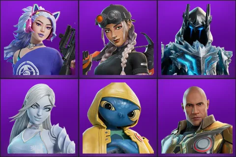 Dasha, Elite Jules, Exalted Ice King, Lady Windfrost, Squibbly, The Foundation (Reforged)