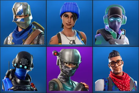 Blue Squire, Blue Team Leader, Breakpoint, Carbon Commando, Elite Agent, Prodigy