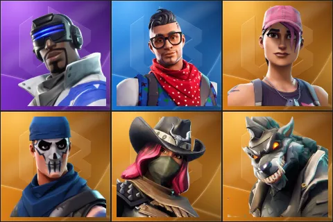 Blue Striker, Prodigy, Rose Team Leader, Warpaint, Calamity, Dire