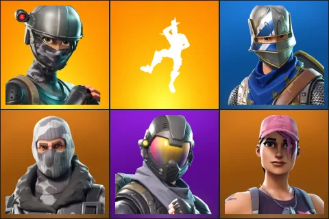 Elite Agent, Take The L, Blue Squire, Havoc, Rogue Agent, Rose Team Leader
