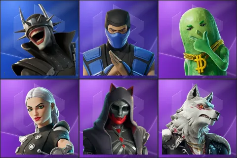 The Batman Who Laughs, Sub-Zero (MK3), Big Dill, Cassidy Quinn, Felina, Fletcher Kane