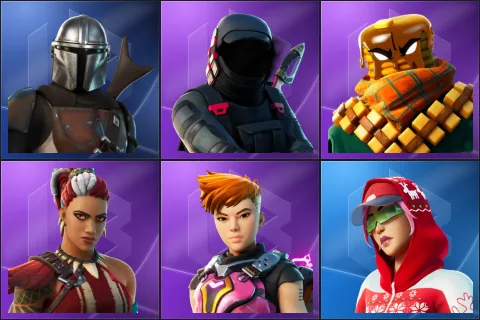 Mandalorian, Kondor, Mancake, Mave, Reese, Arctic Adeline