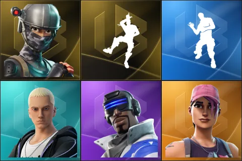 Elite Agent, Take The L, Laugh It Up, Slim Shady, Blue Striker, Rose Team Leader