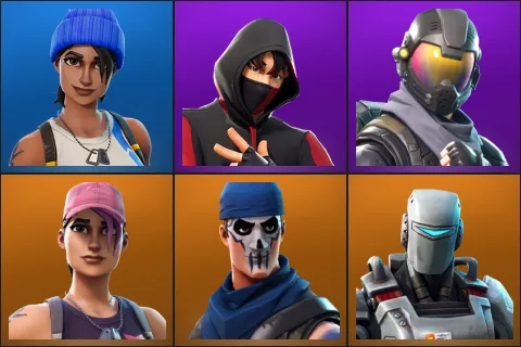 Blue Team Leader, IKONIK, Rogue Agent, Rose Team Leader, Warpaint, A.I.M.