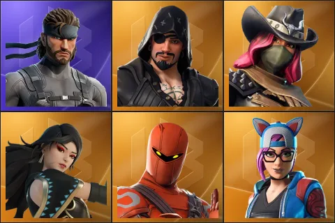 Solid Snake, Blackheart, Calamity, Era, Hybrid, Lynx