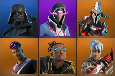 Darth Vader, Xander, Eternal Knight, Fade, Malik, Ronin