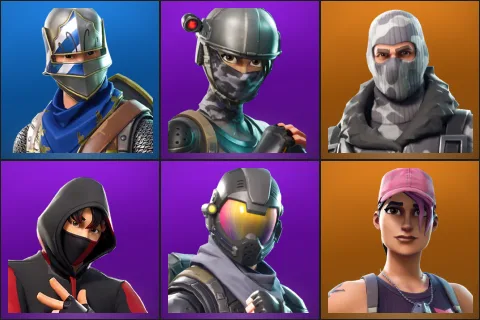 Blue Squire, Elite Agent, Havoc, IKONIK, Rogue Agent, Rose Team Leader
