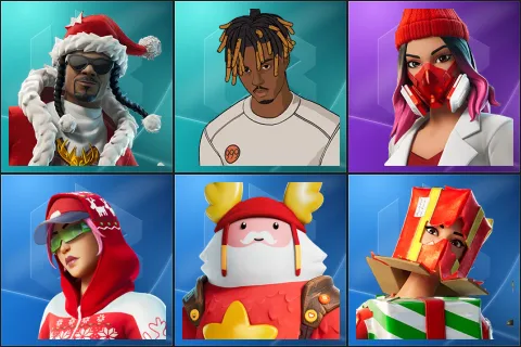 Santa Dogg, Slayer Juice WRLD, Yulejacket, Arctic Adeline, Guff Gringle, Holiday Boxy