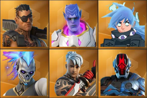 Joey, Kymera, Nezumi, Renzo the Destroyer, Ronin, The Foundation