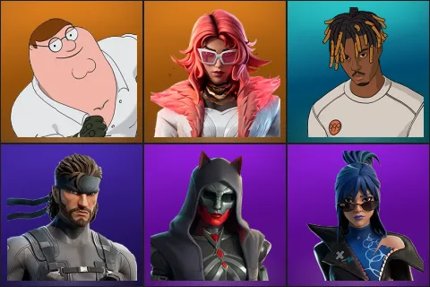 Peter Griffin, Valeria, Slayer Juice WRLD, Solid Snake, Felina, Hope