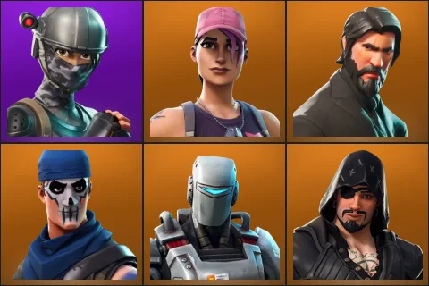 Elite Agent, Rose Team Leader, The Reaper, Warpaint, A.I.M., Blackheart