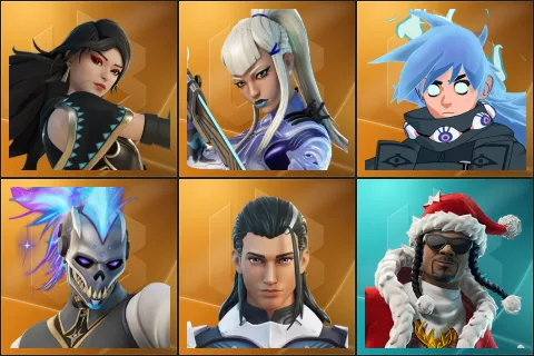 Era, Mizuki, Nezumi, Renzo the Destroyer, The Ageless, Santa Dogg