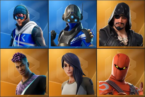 Point Patroller, Trilogy, Blackheart, Fade, Gear Specialist Maya, Hybrid