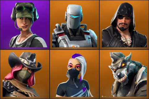 Trailblazer, A.I.M., Blackheart, Calamity, Catalyst, Dire