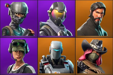 Elite Agent, Rogue Agent, The Reaper, Trailblazer, A.I.M., Calamity