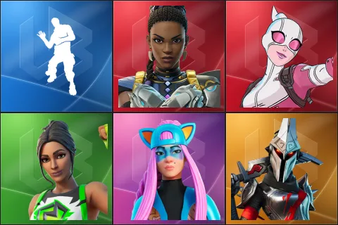Laugh It Up, Shuri, Gwenpool, Major Glory, Alli, Eternal Knight